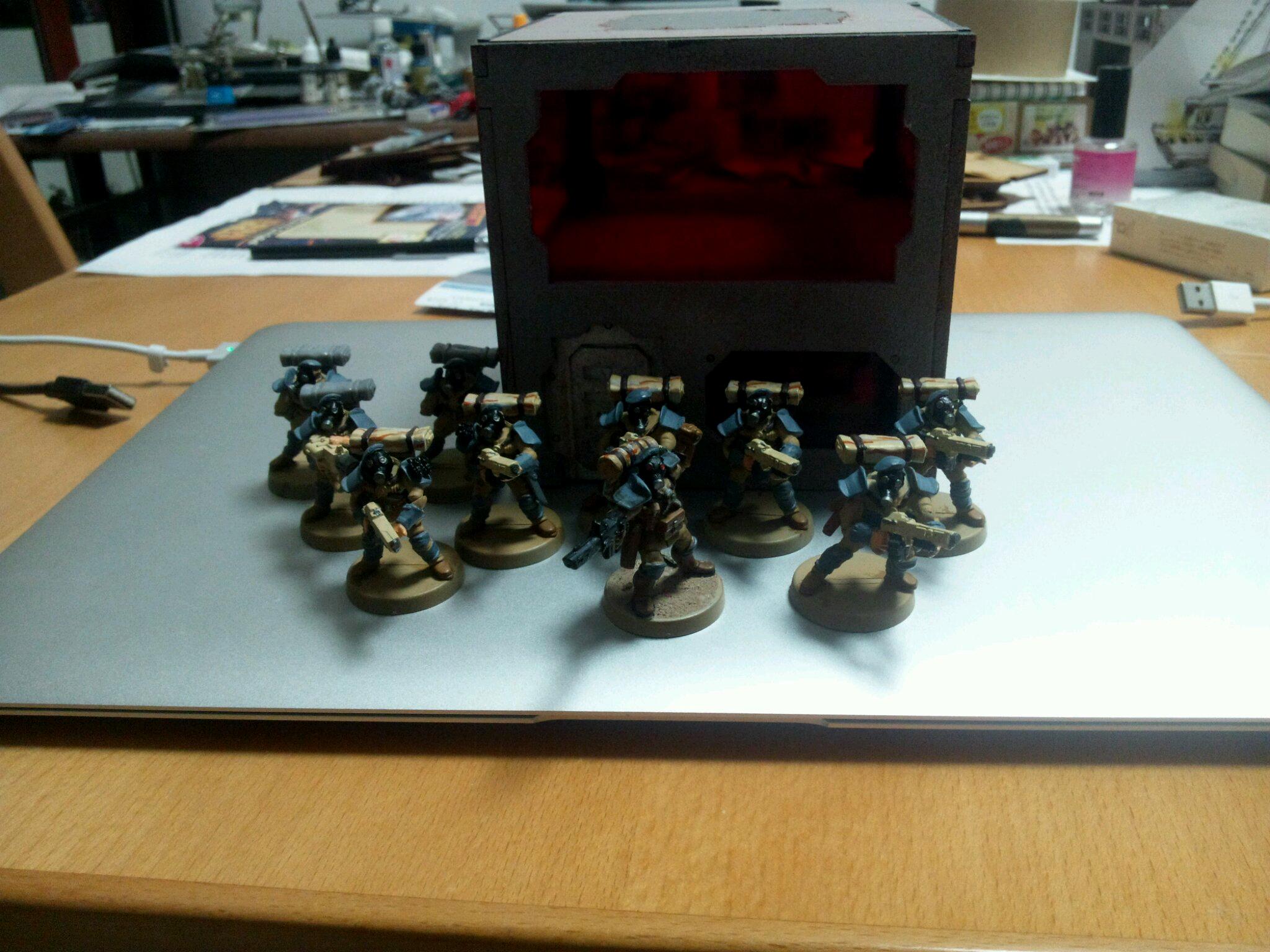 Bauhaus, Conversion, Count-as, Imperial, Imperial Guard, Terrain, Veteran, Warzone