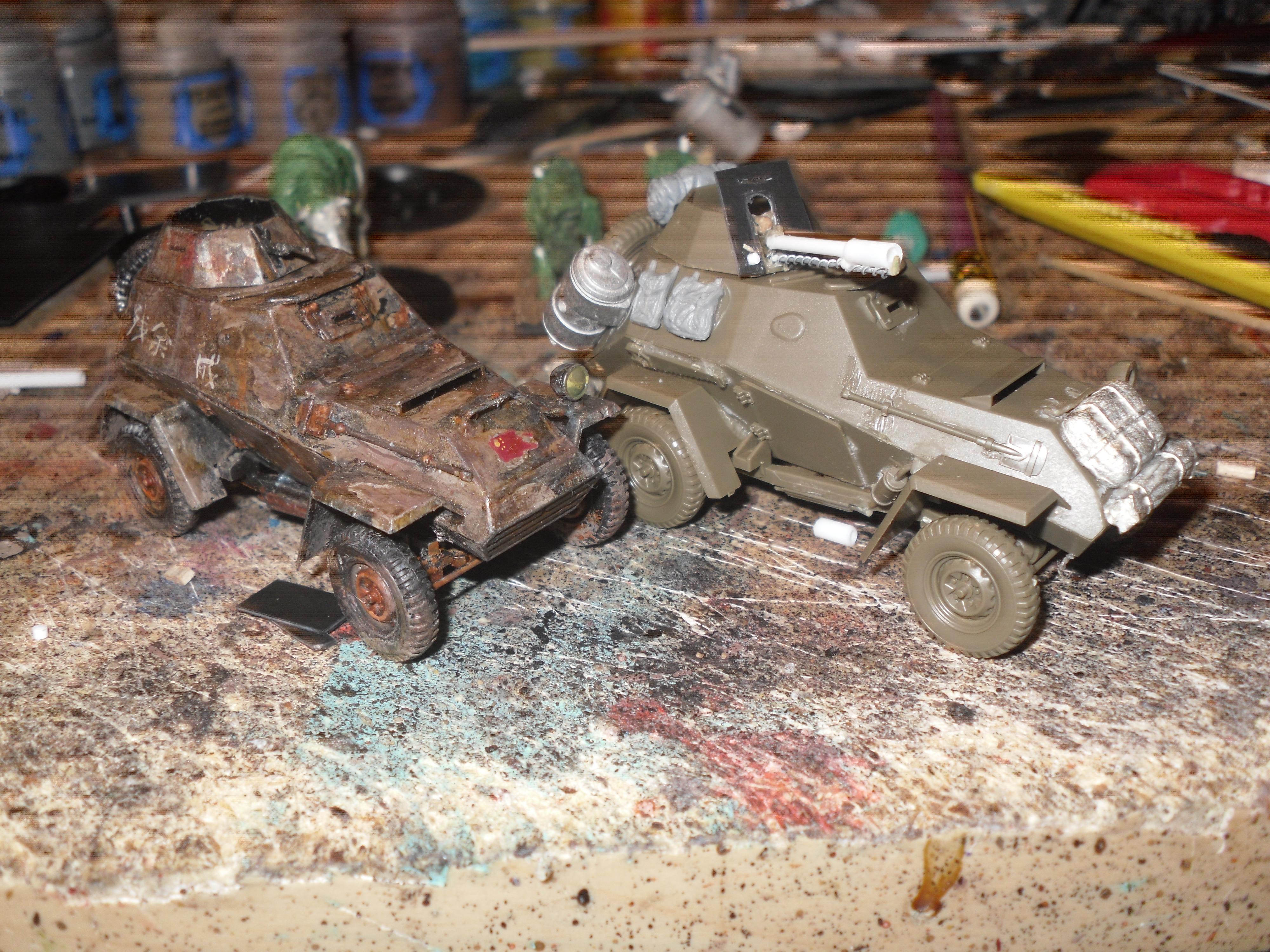 Armored Car, Fallout, Post Apocalyptic, Soviet, Tamiya