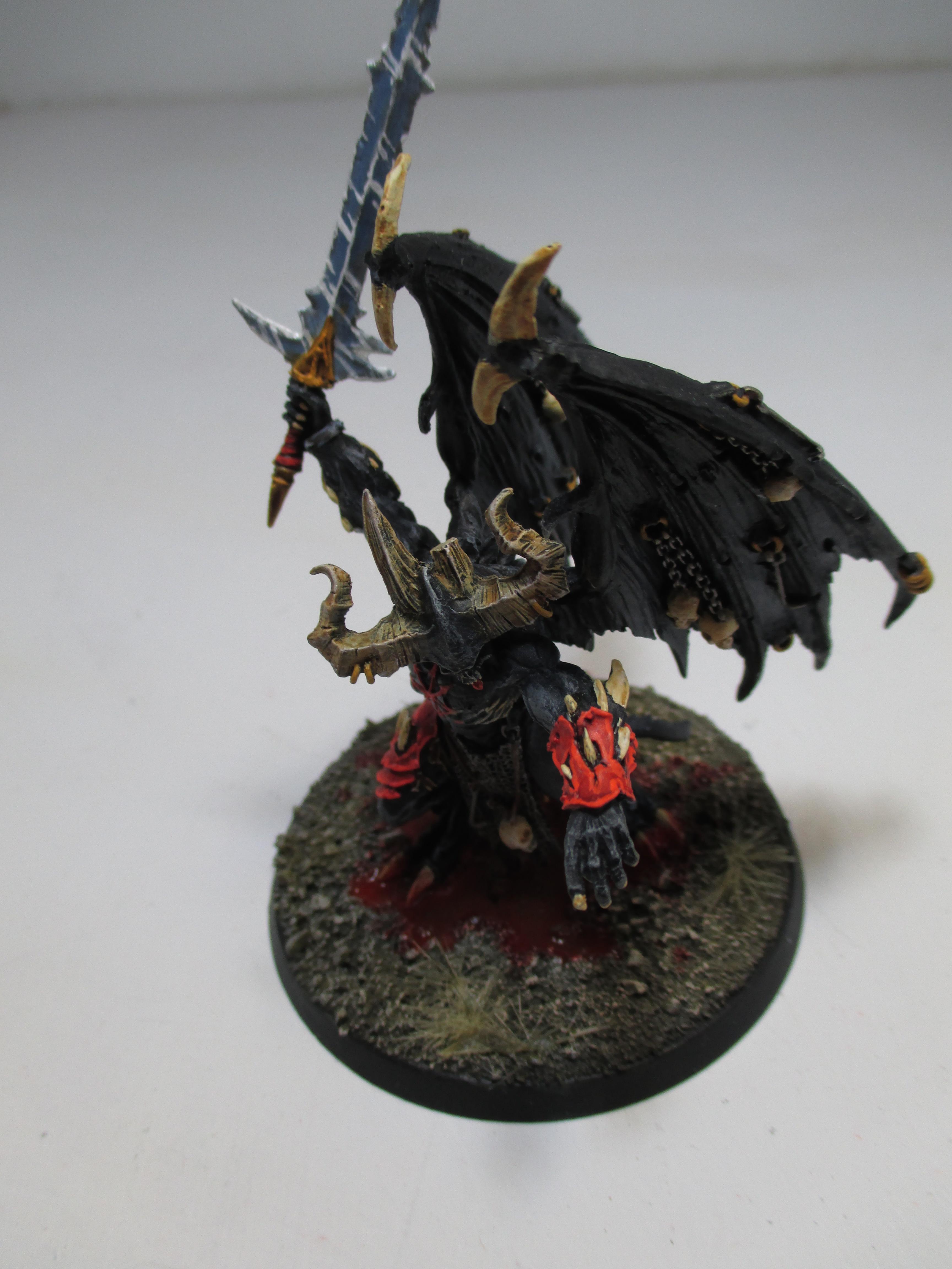 Airbrush, Be'lakor, Cd, Chaos, Chaos Space Marines, Daemon Prince, Daemons, Flyer, Headquarters