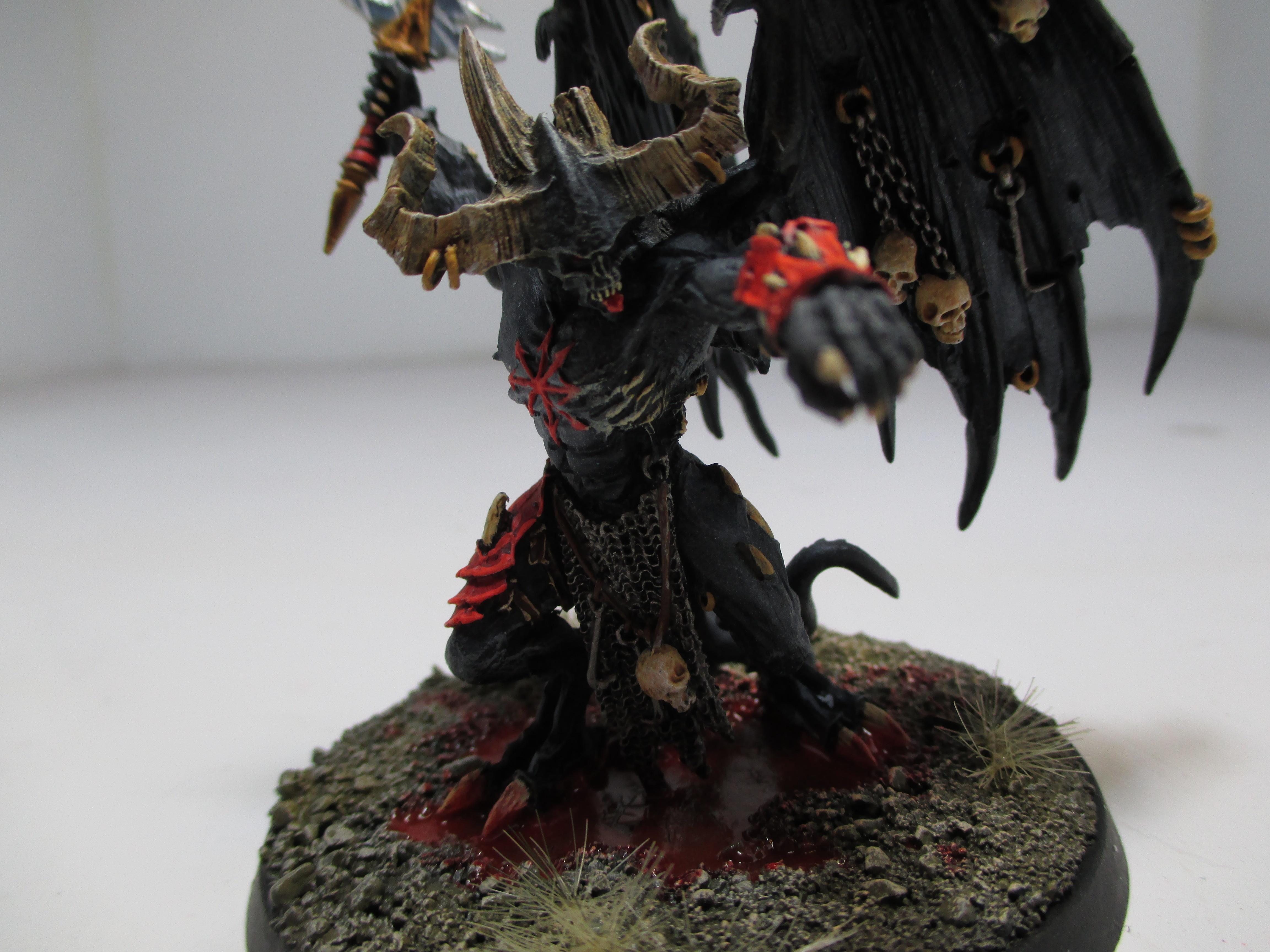 Airbrush, Be'lakor, Cd, Chaos, Chaos Space Marines, Daemon Prince, Daemons, Flyer, Headquarters