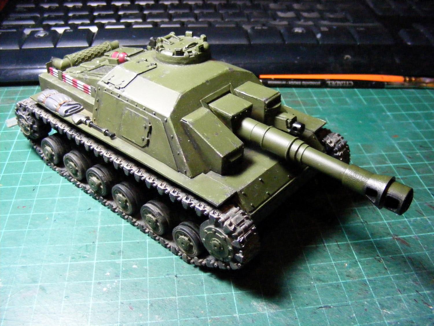 Genswick, Imperial Guard, Scratch Build, Siege Army, Tank, Warhammer 40,000