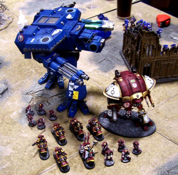 Bike, Bike Captain, Emperor's Wings, Games, Imperial Knight, Space Marines, Throne Of Skulls, Warhound