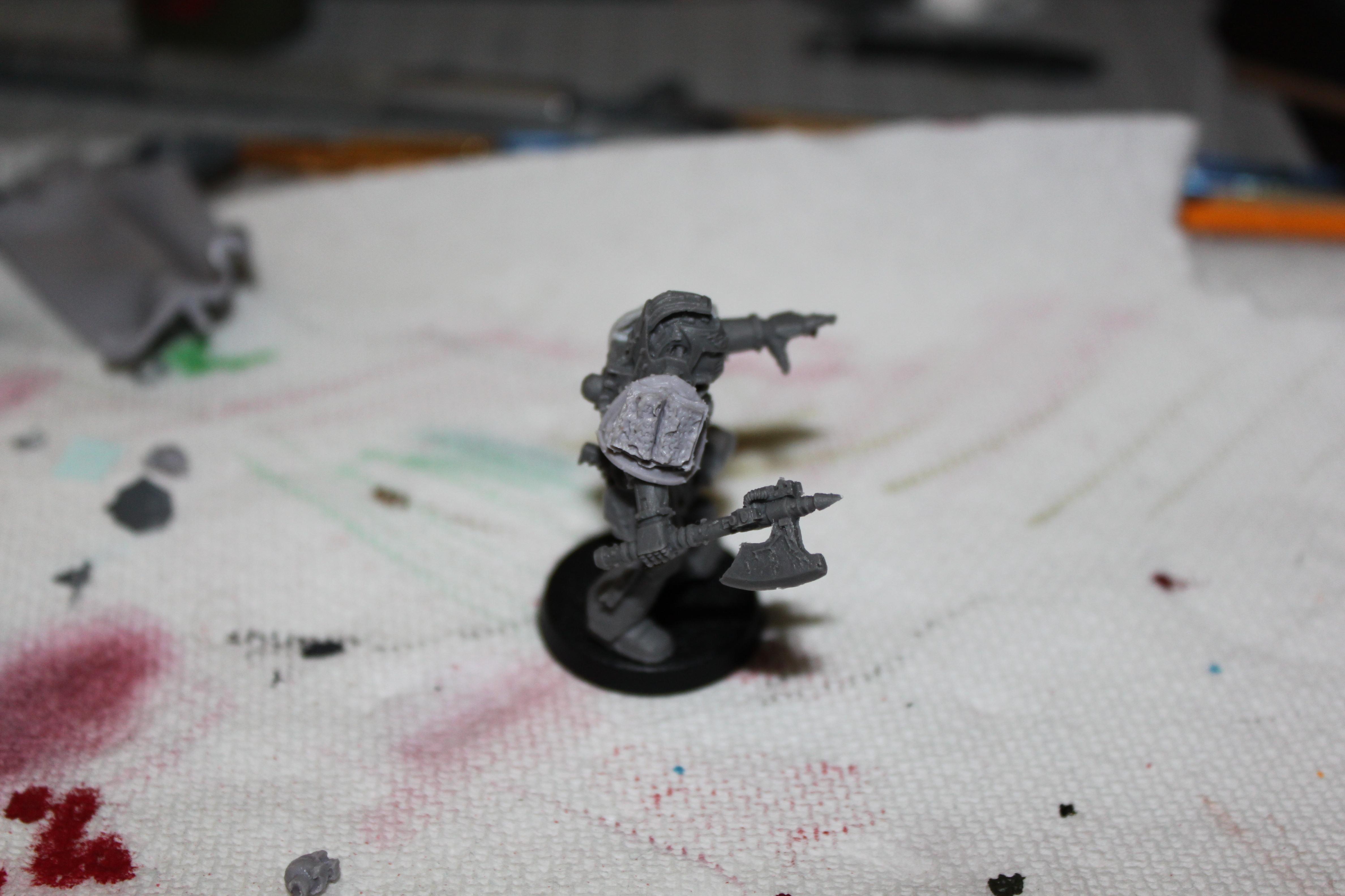 Shoulder pad from the Erebus kit