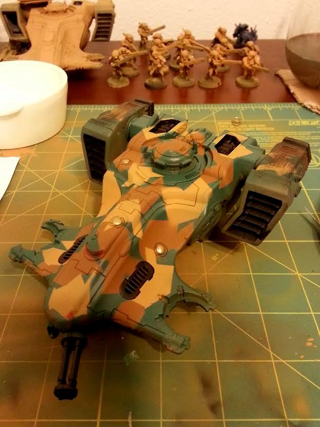 Air, Airbrush, Brush, Devil, Devilfish, Painting, Tau