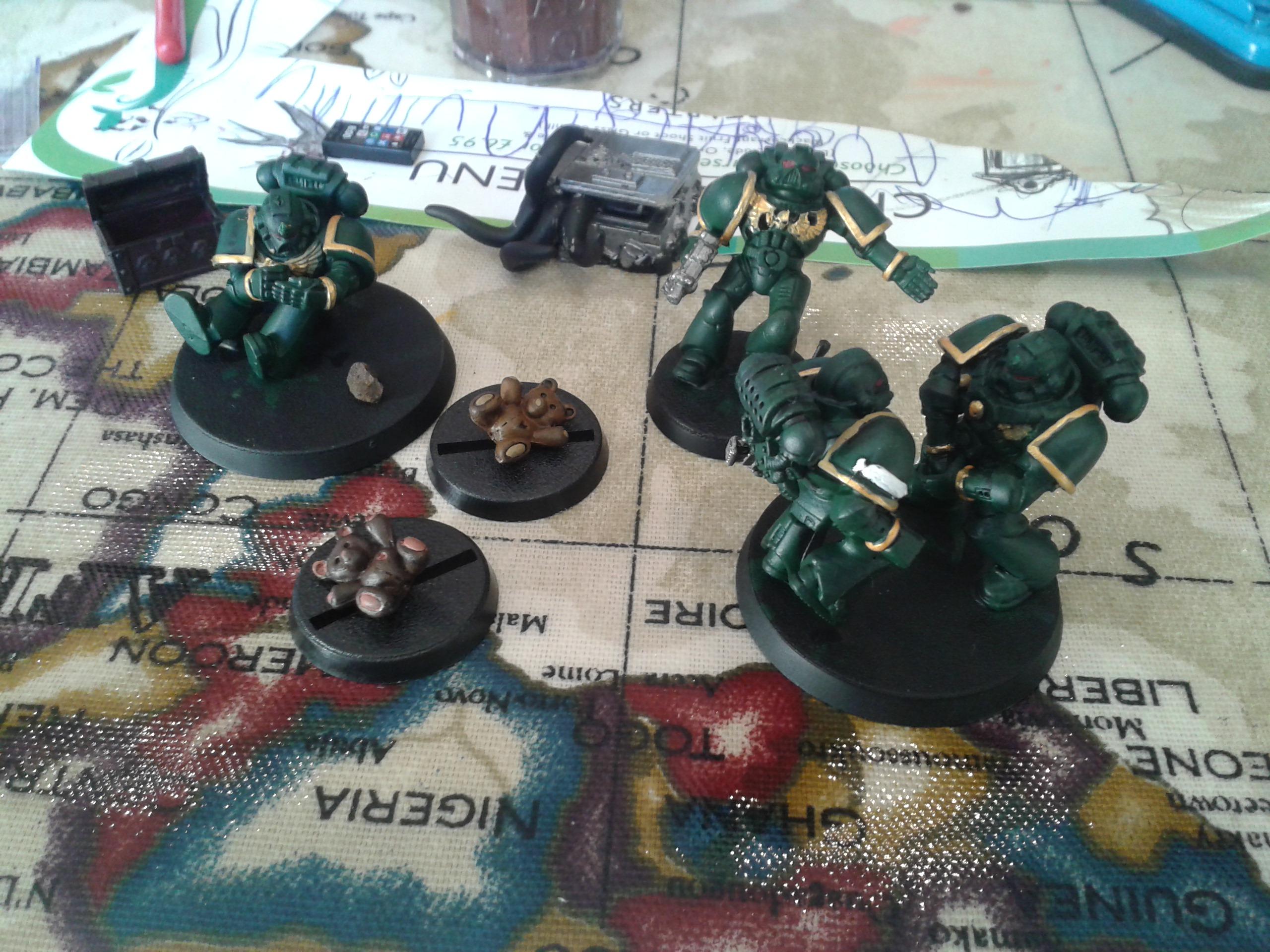 Chaos, Objective Marker, Space Marines
