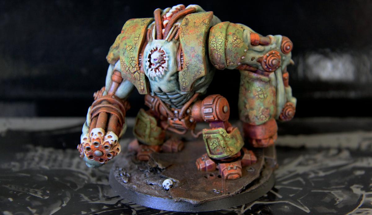 Chaos, Chaos Space Marines, Conversion, Helbrute, Space Marines