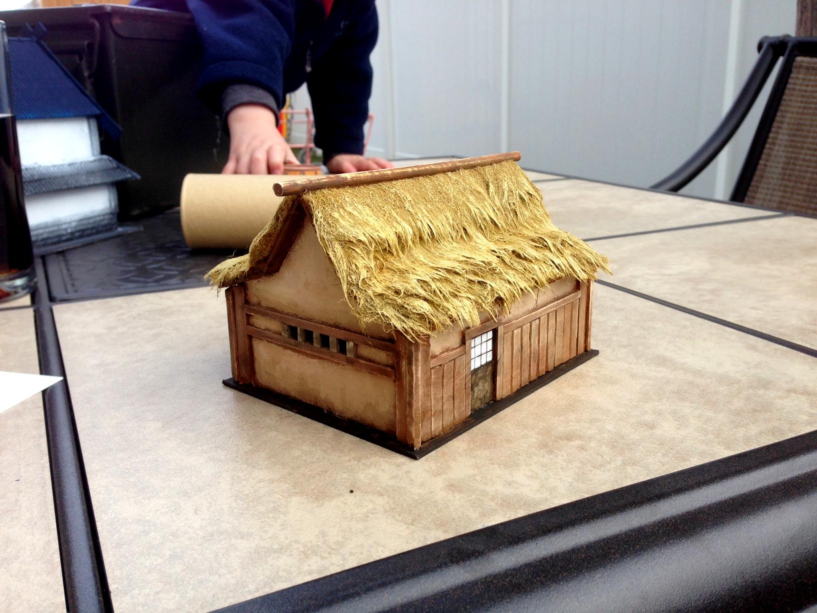 House, Japanese, Scratch Build, Terrain