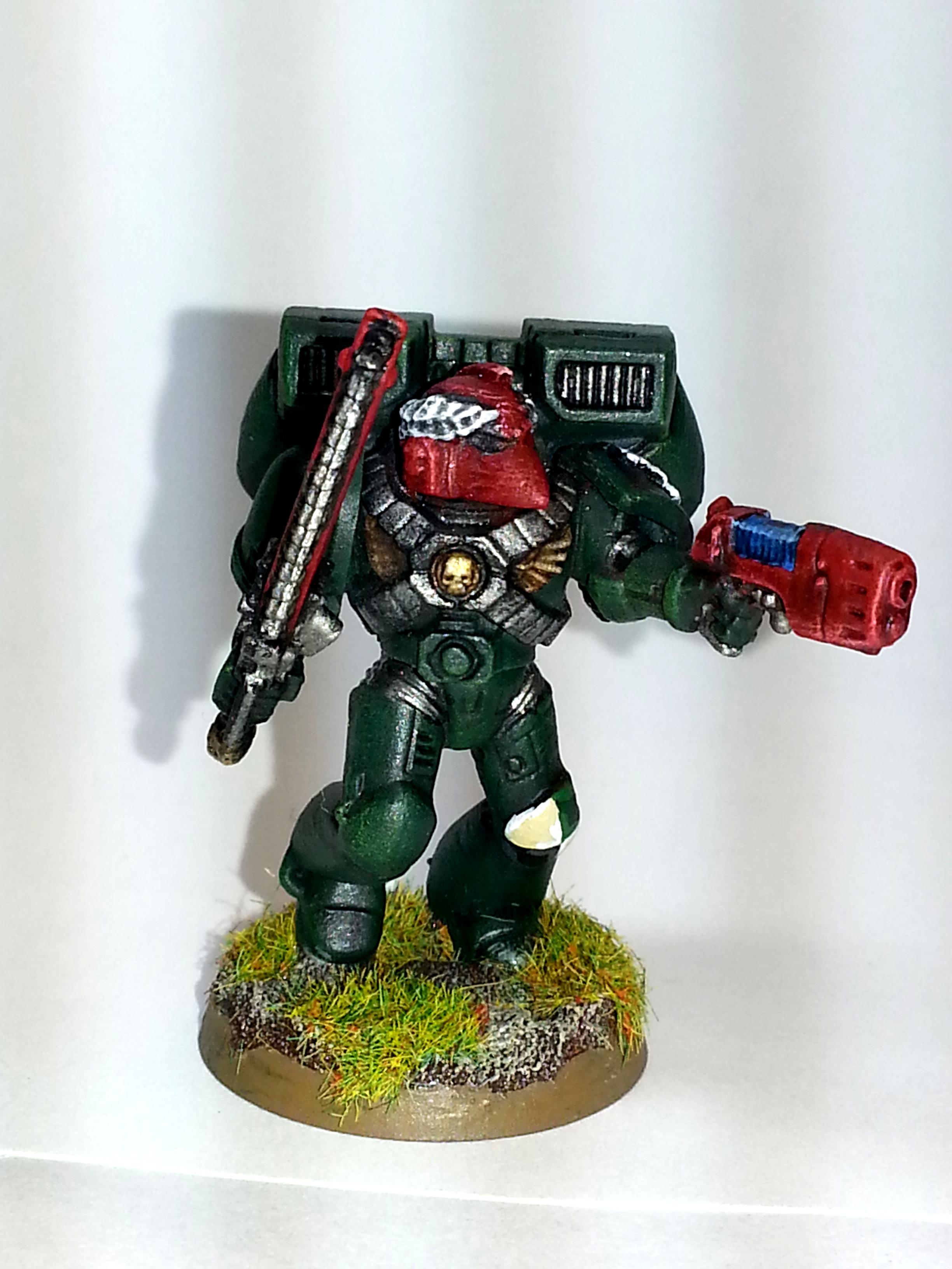 Dark Angels Space Marine Assault Squad Sgt