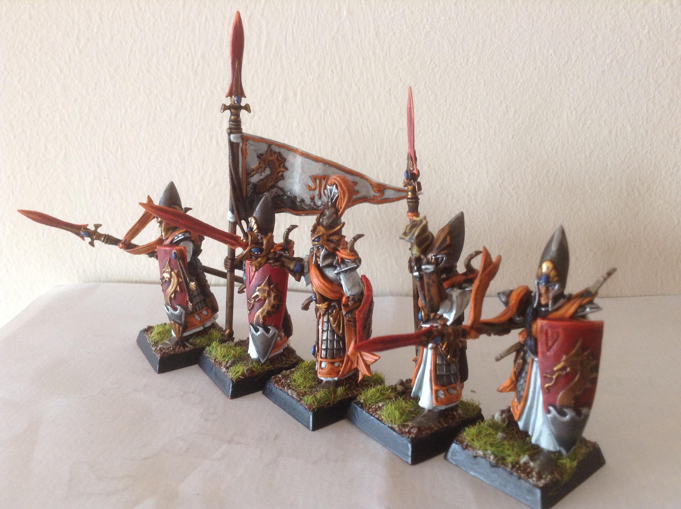 High Elves, Seaguard Command Rank 2