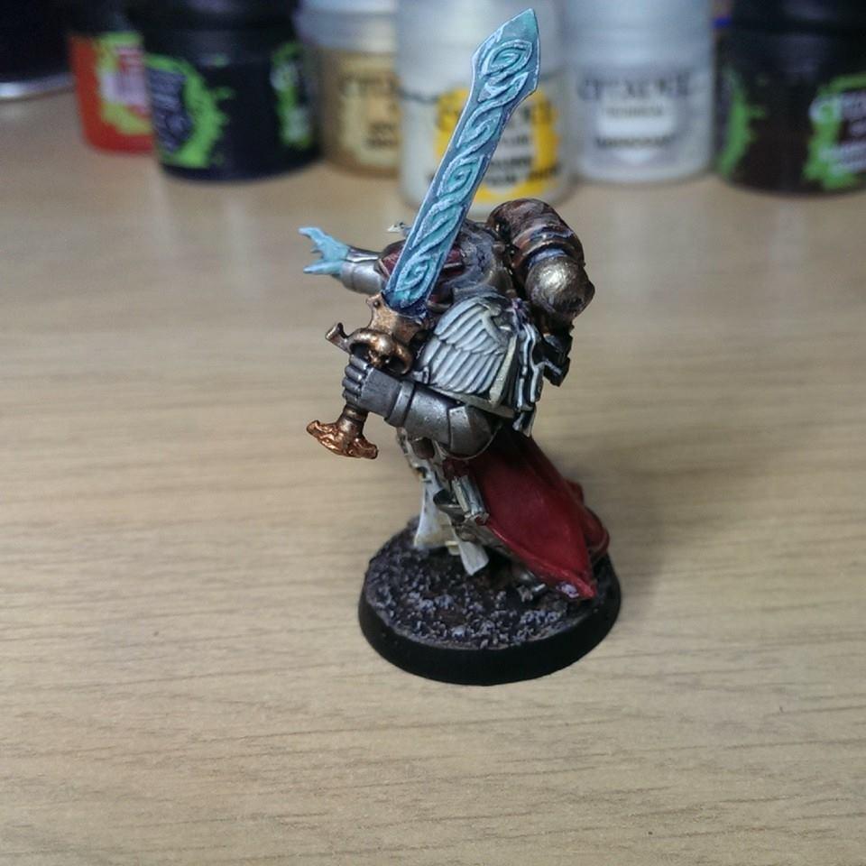 Another shot of the shoulder and sword
