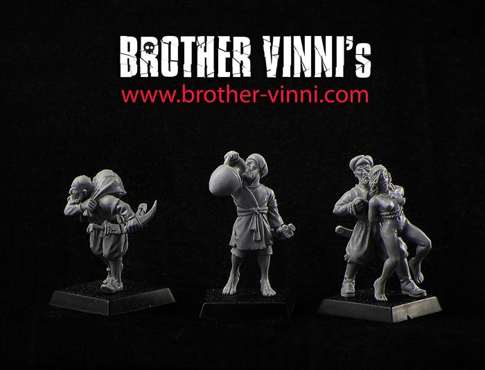 Brother Vinni миниатюры. Brother Vinni's. Nightwatch sworn brothers Miniatures. Www brother