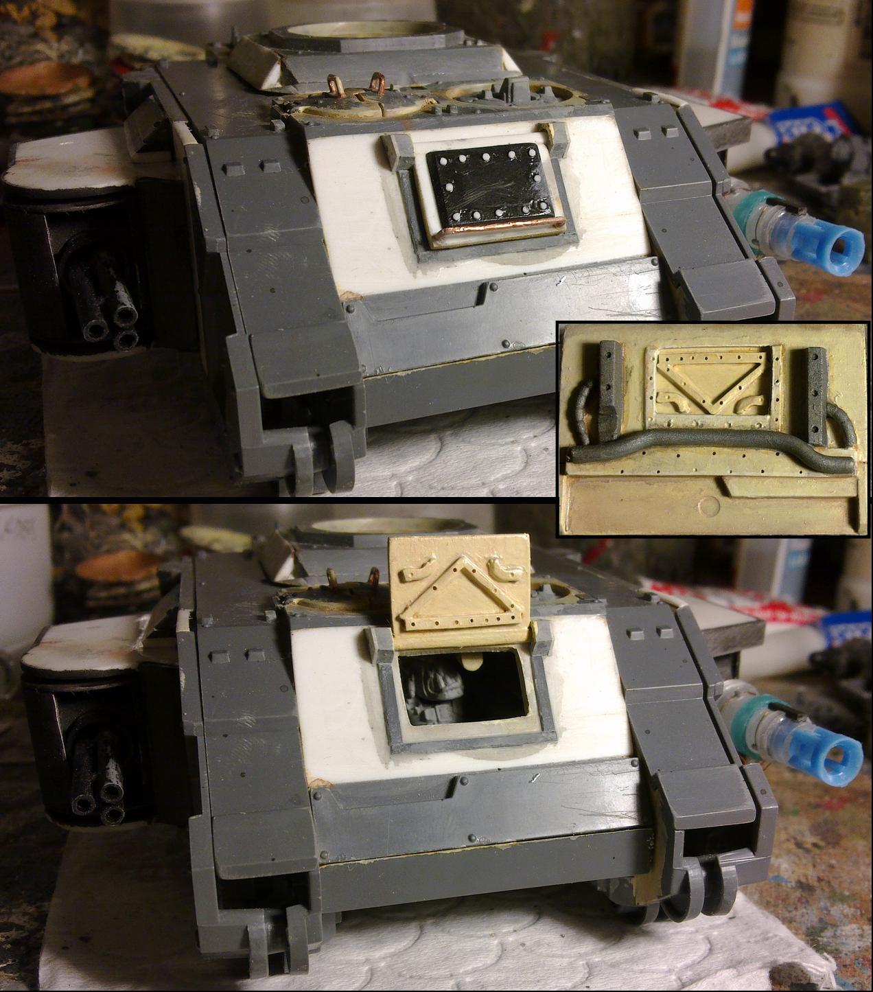 Predator Front Hatch details