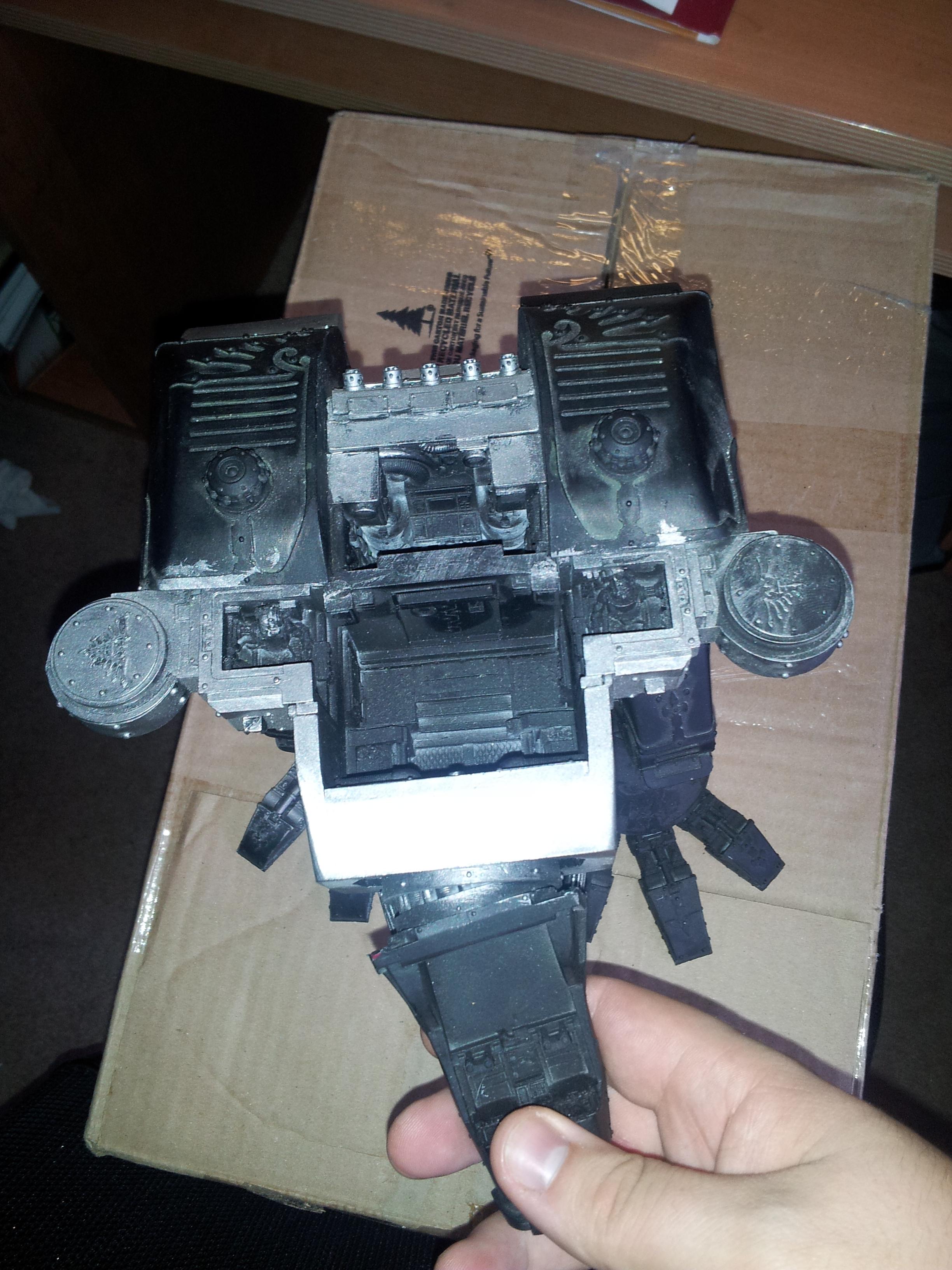 rear engine compartment will hold battery and gubbins