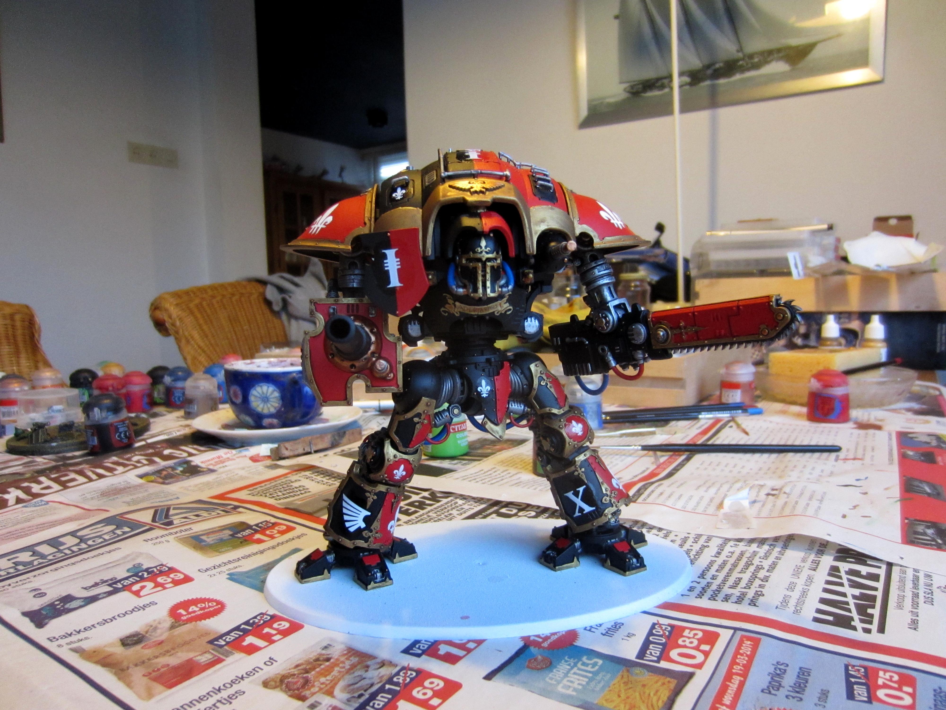 Adepta Sororitas, Imperial Knight, Sisters Of Battle, Work In Progress