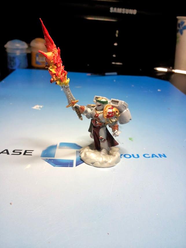 Burning Blade, Captain, Fire, Space Marines