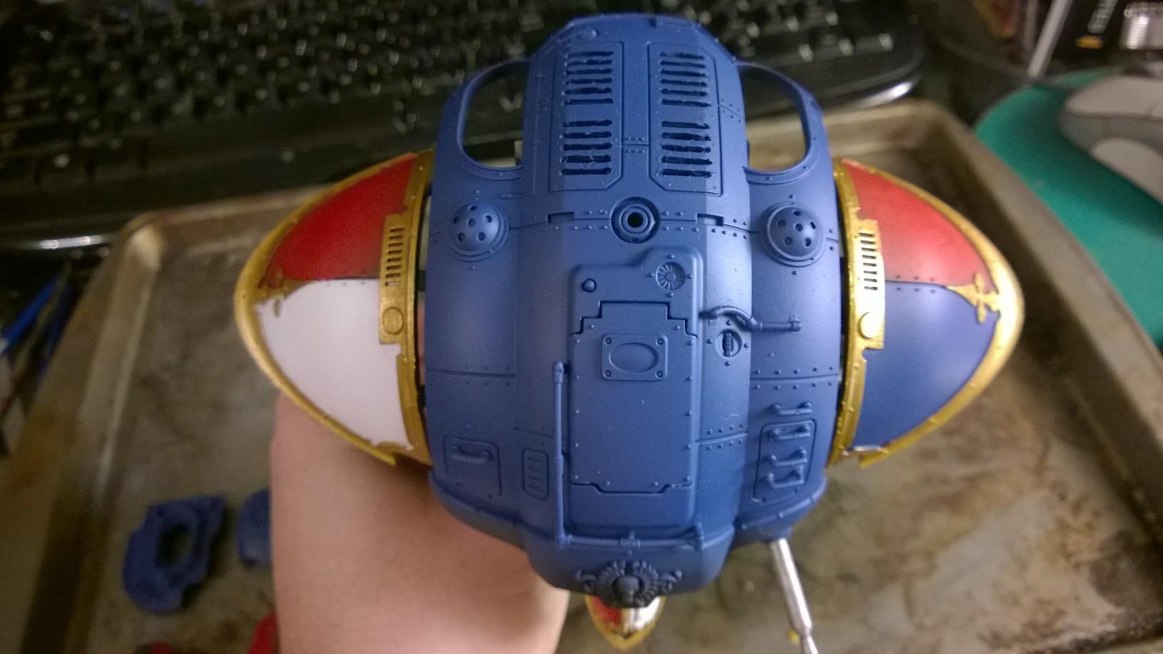 Imperial Knight, Knight Errant, Knight Titan, LED, Lighting Kit, Super-heavy, Walkthrough, Warhammer 40,000, Work In Progress