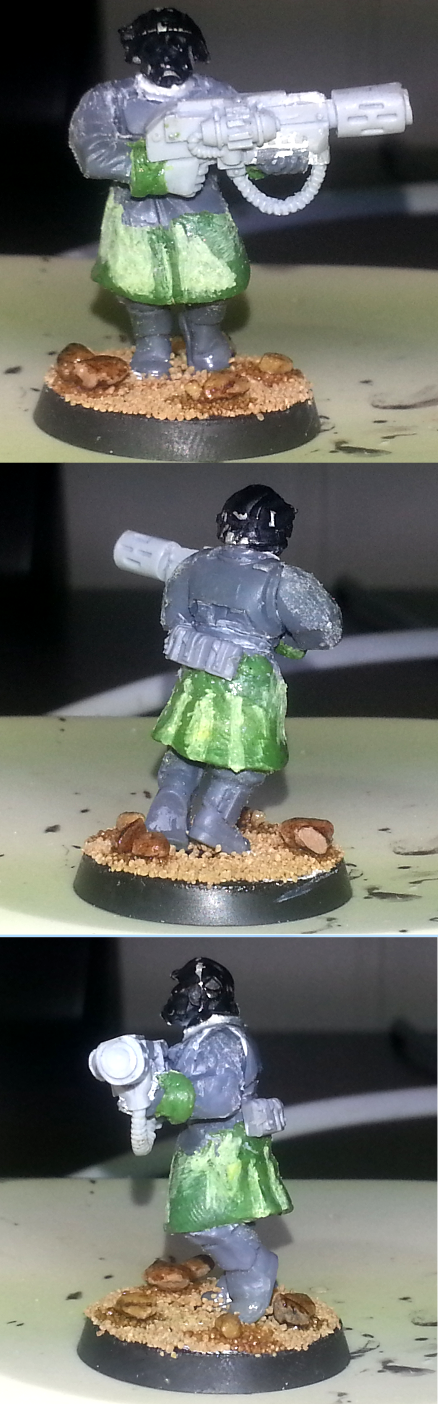 Conversion, Greatcoat, Greenstuff, Kolony Militia, Meltagun, Pig Iron, Plastic Cadian, Steel Legion