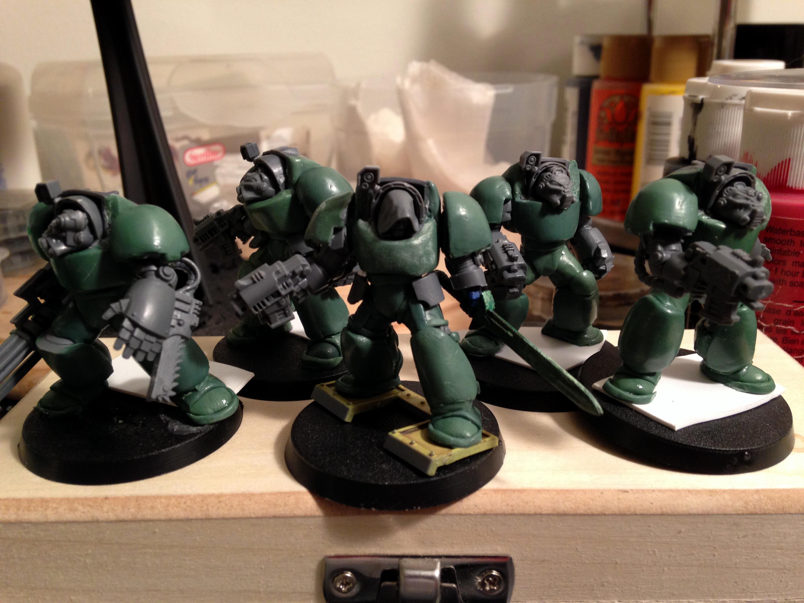 Alpha Legion, Art Scale, Chaos Space Marines, Conversion, Greenstuff, Power Sword, Sergeant, Space Marines, Terminator Armor, True Scale, Warhammer 40,000, Work In Progress