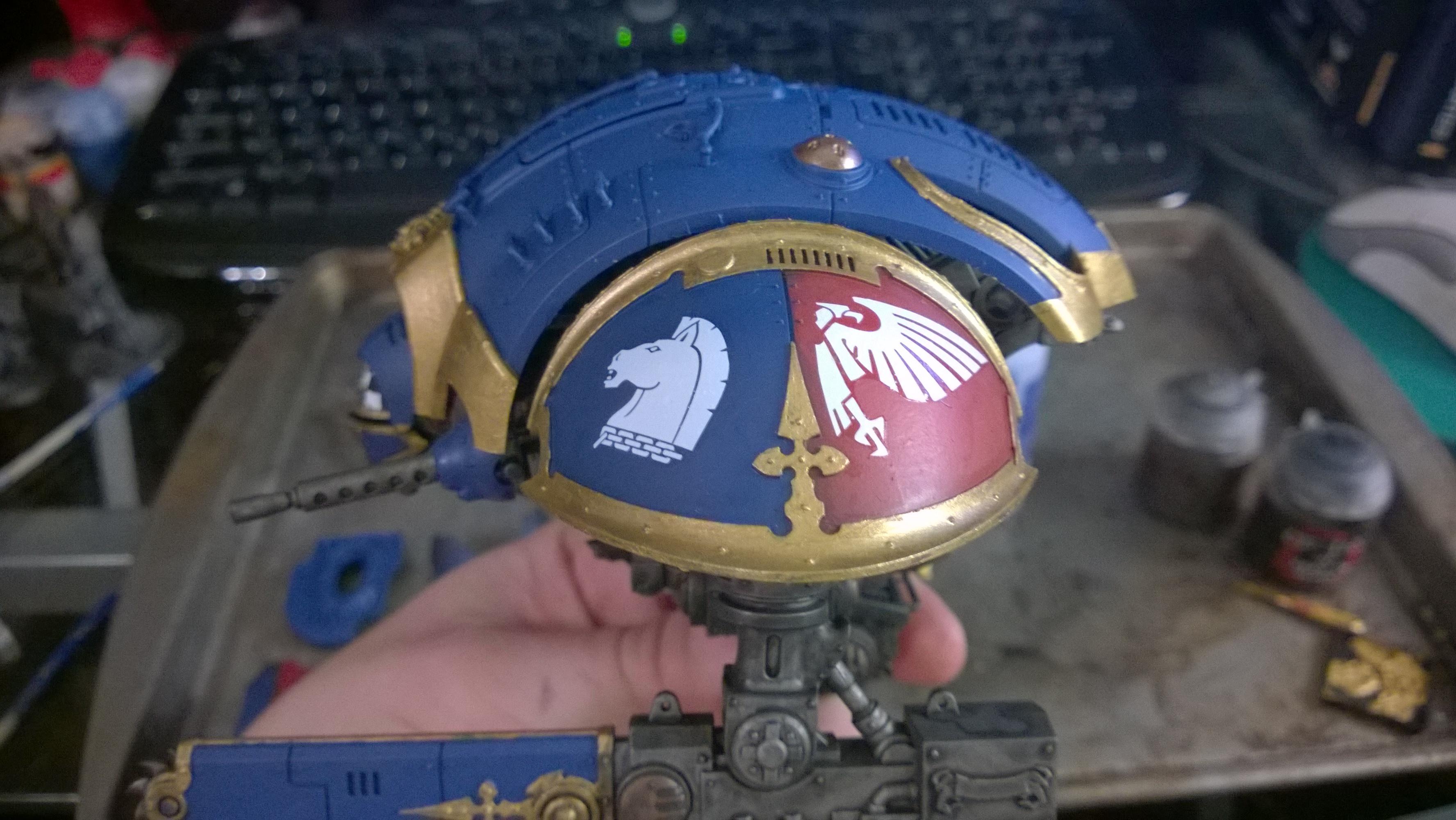 Imperial Knight, Knight Errant, Knight Titan, LED, Lighting Kit, Super-heavy, Walkthrough, Warhammer 40,000, Work In Progress