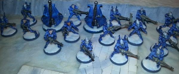 Blue, Eldar, Guardians, Warhammer 40,000
