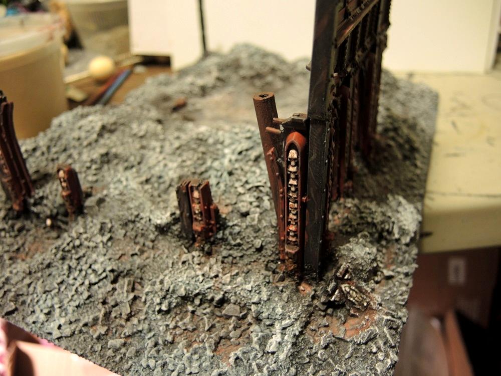 Administratum, Astartes Plinth, Base Coat, Commission, Details, Sealing Coat, Terrain, Warhammer 40,000