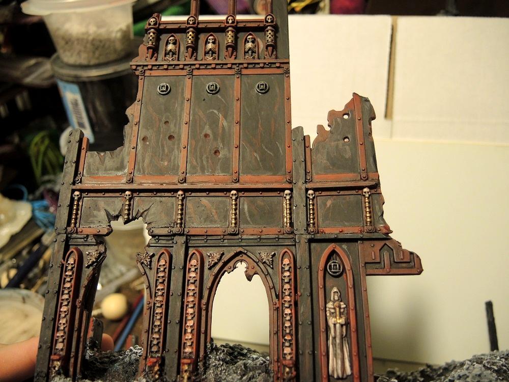 Administratum, Astartes Plinth, Base Coat, Commission, Details, Sealing Coat, Terrain, Warhammer 40,000