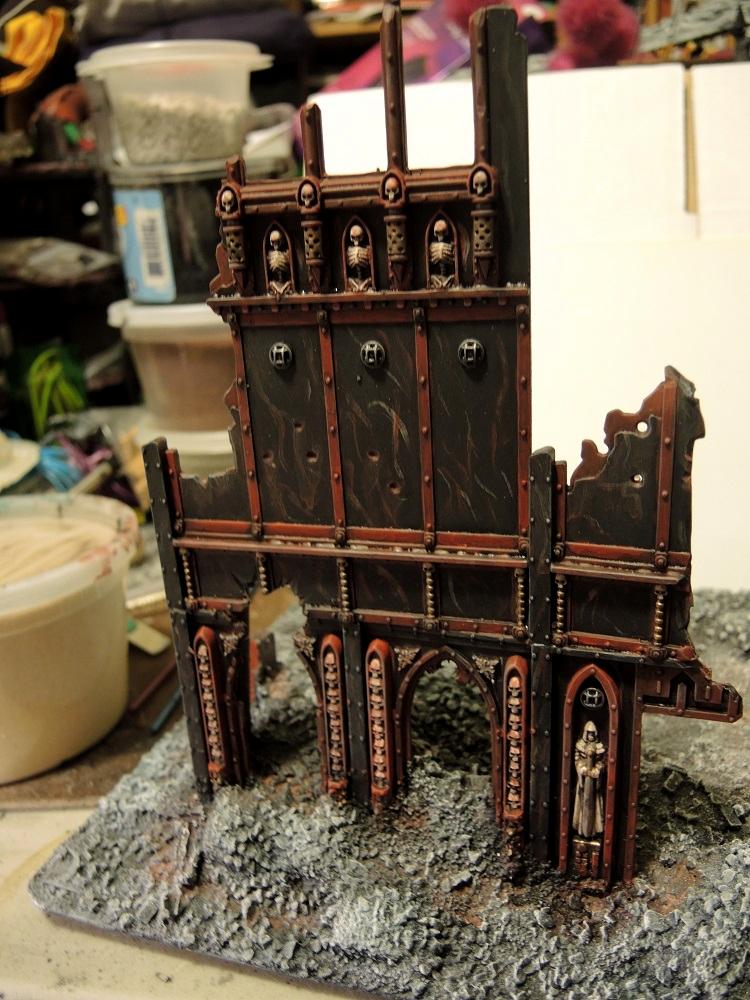Administratum, Astartes Plinth, Base Coat, Commission, Details, Sealing Coat, Terrain, Warhammer 40,000