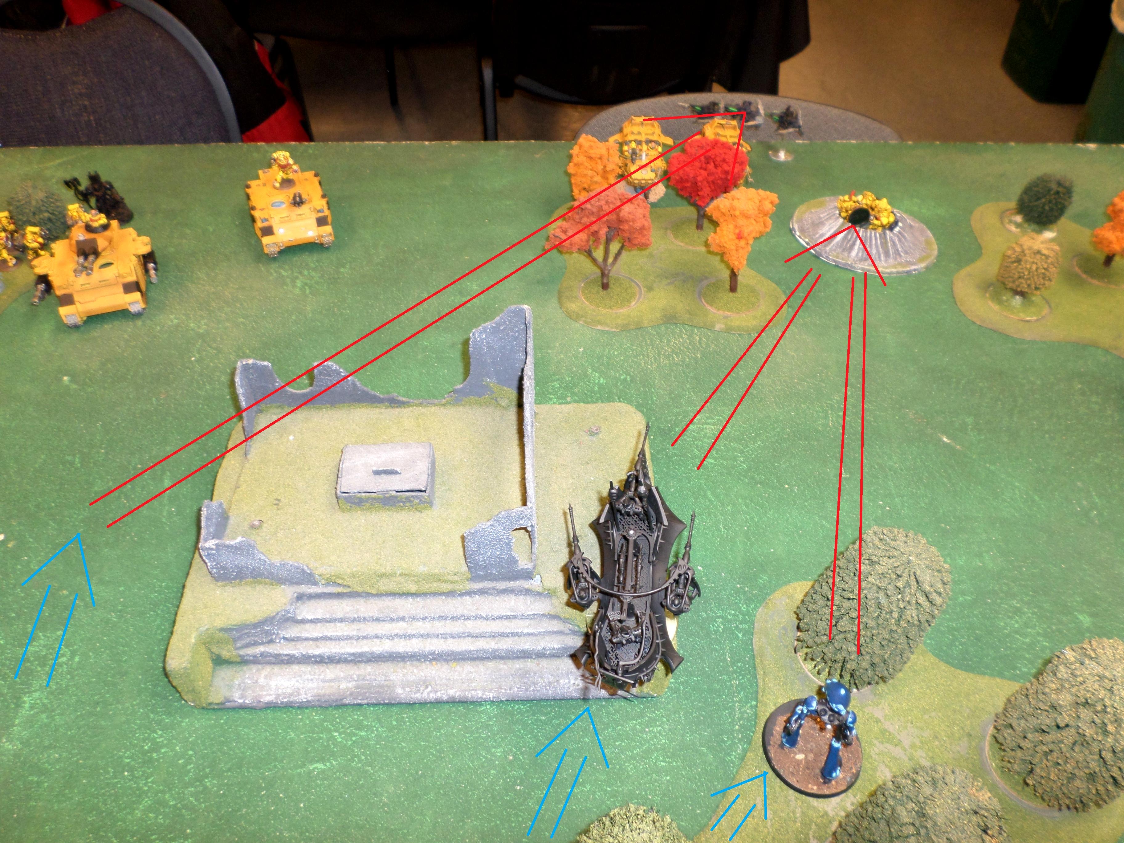 Battle Report, Dark Eldar, Imperial Fists, Space Marines