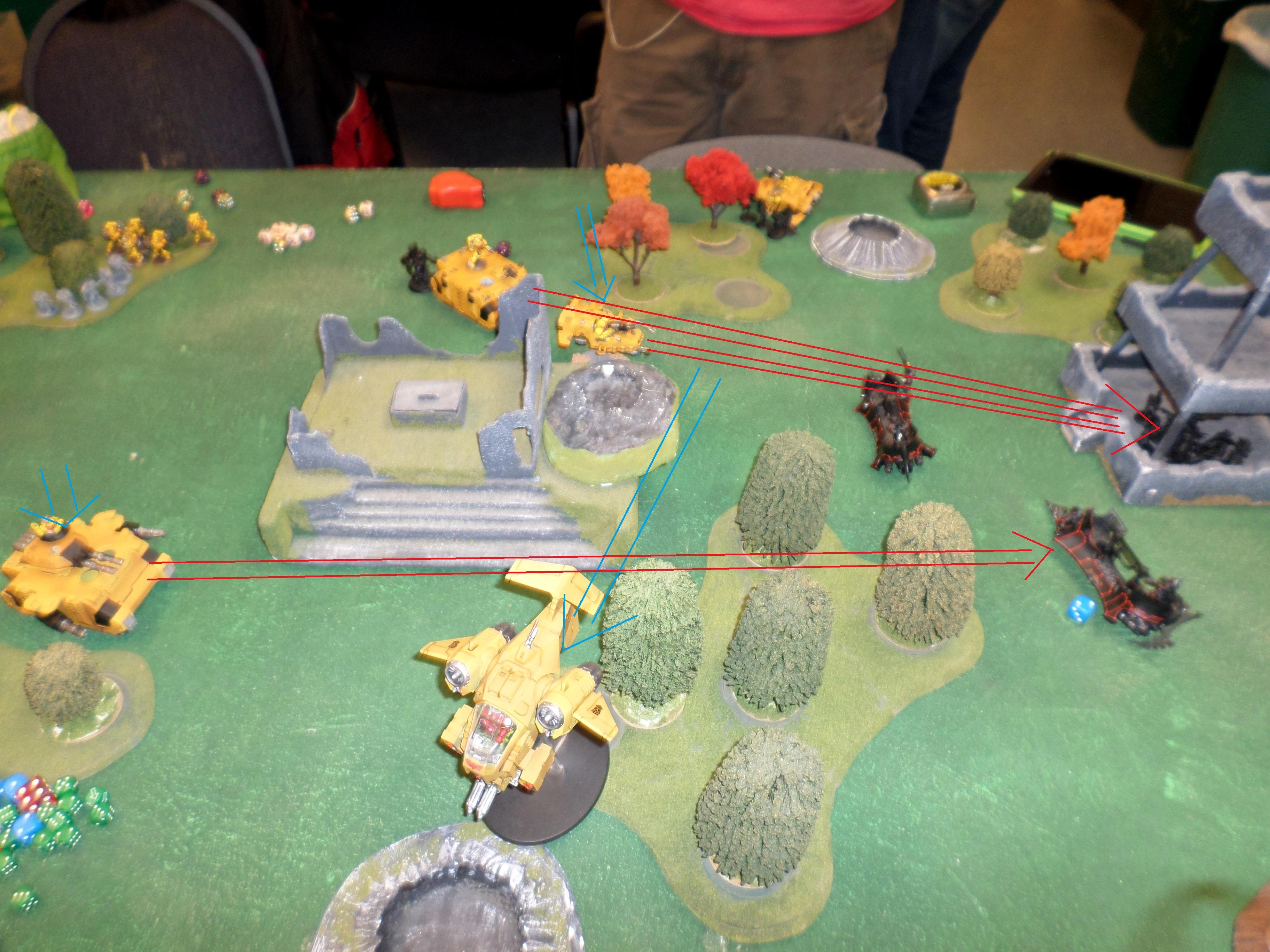 Battle Report, Dark Eldar, Imperial Fists, Space Marines