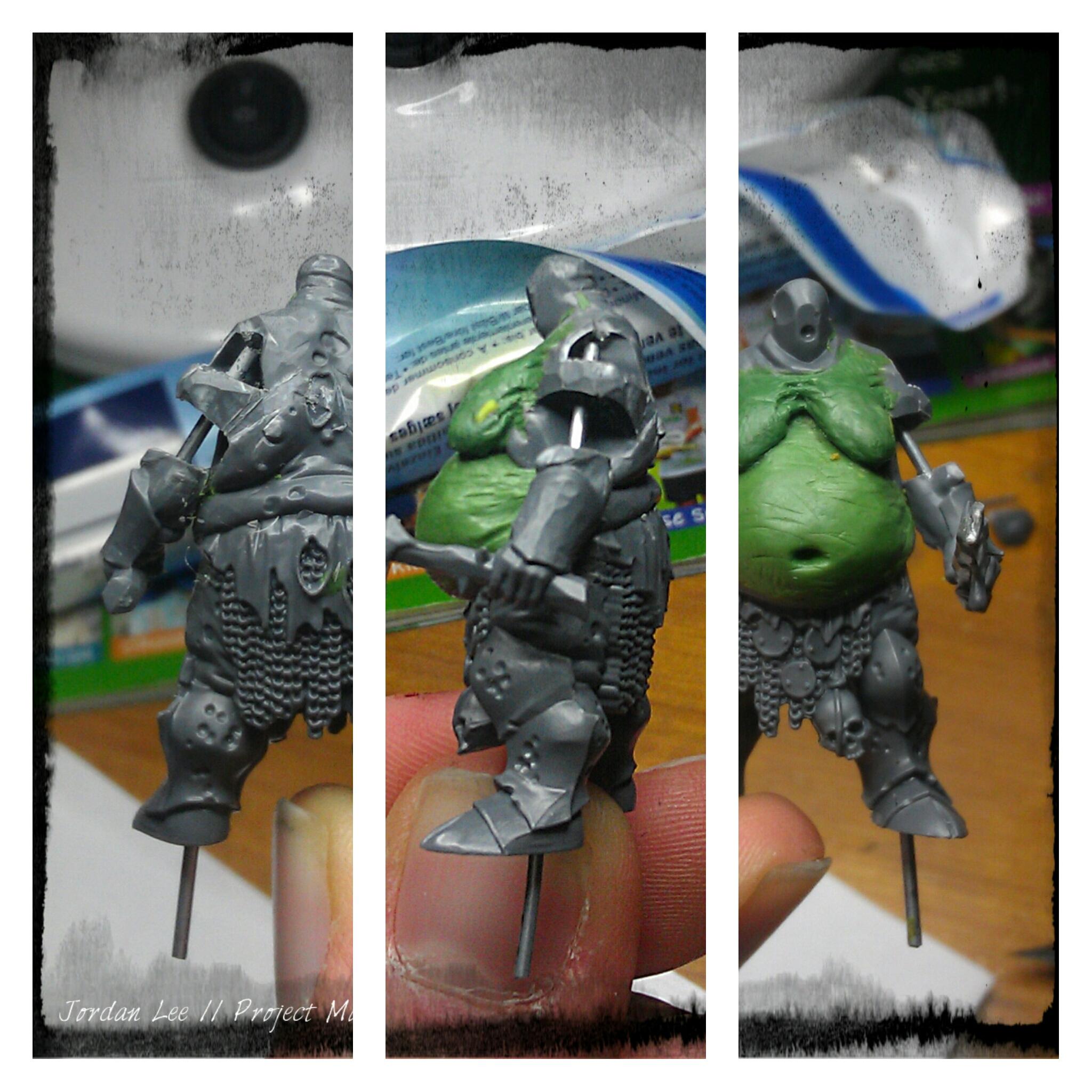 Chaos, Grim, Mordheim, Morrslieb, Nurgle Lord, Skirmish, Warhammer Fantasy, Witch, Work In Progress