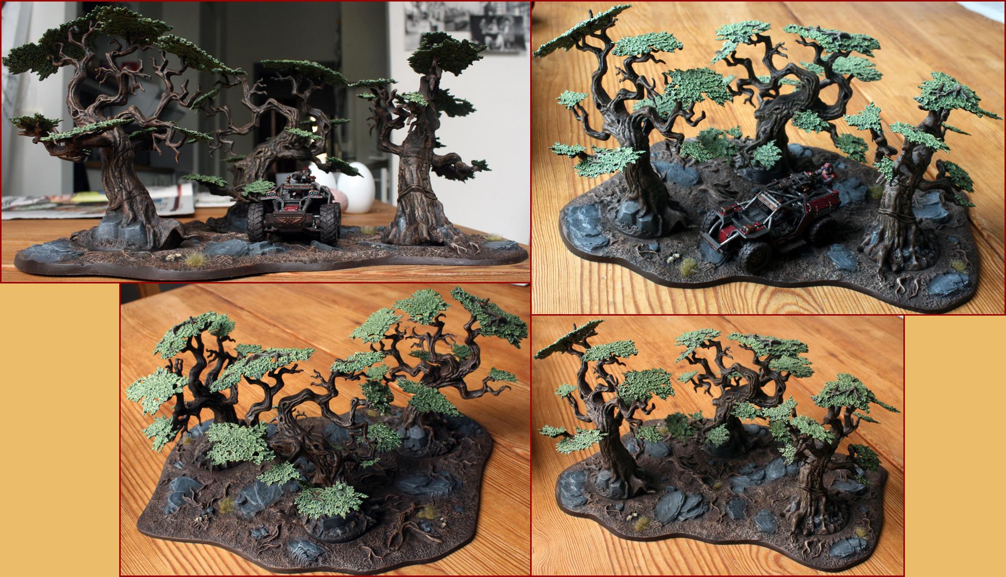 Arkaal, Games Workshop, Scenaries, Tress, Warhammer 40,000