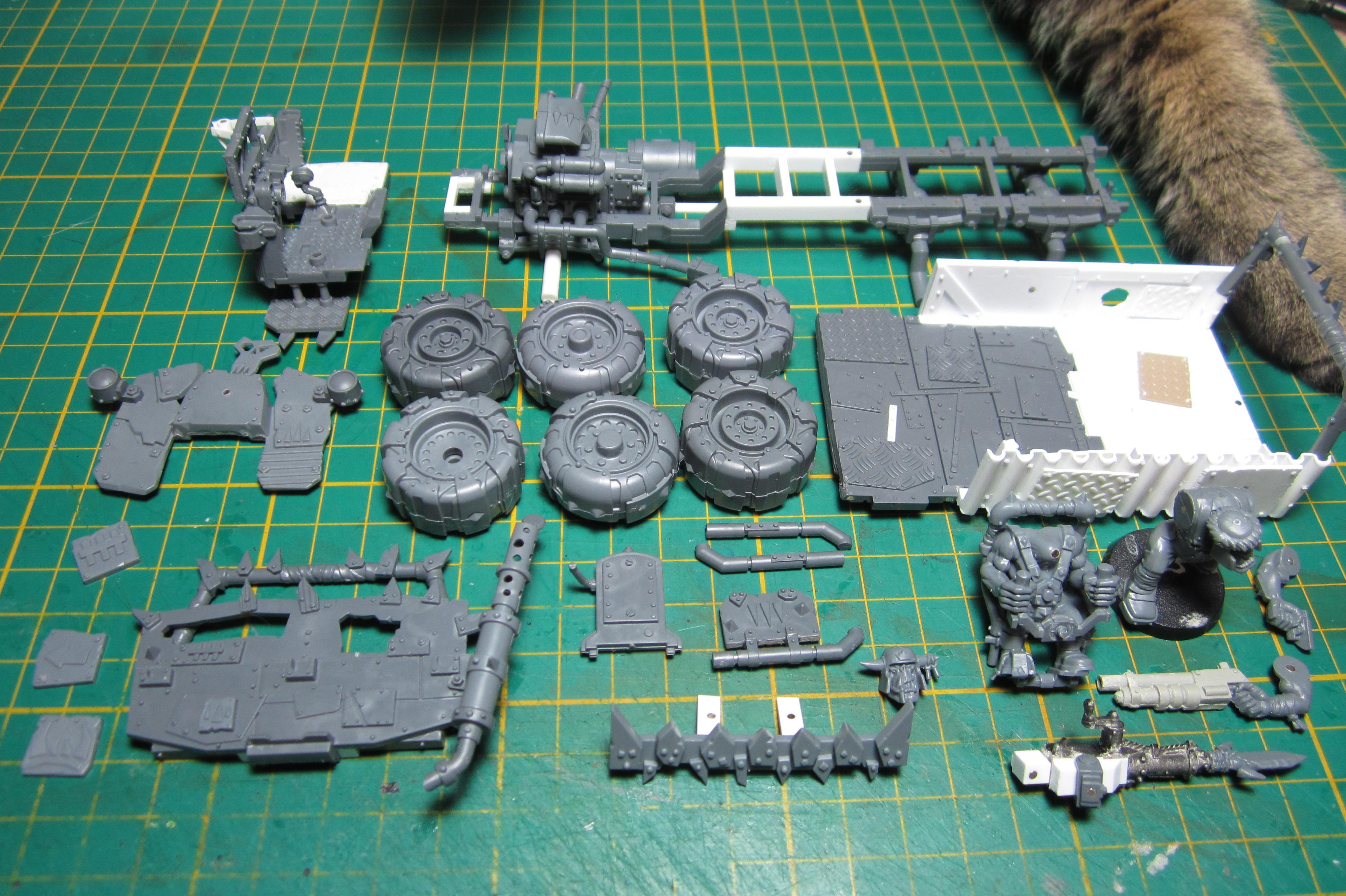 Conversion, Gorka Morka, Ork Trukk, Orks, Vehicle, Warhammer 40,000