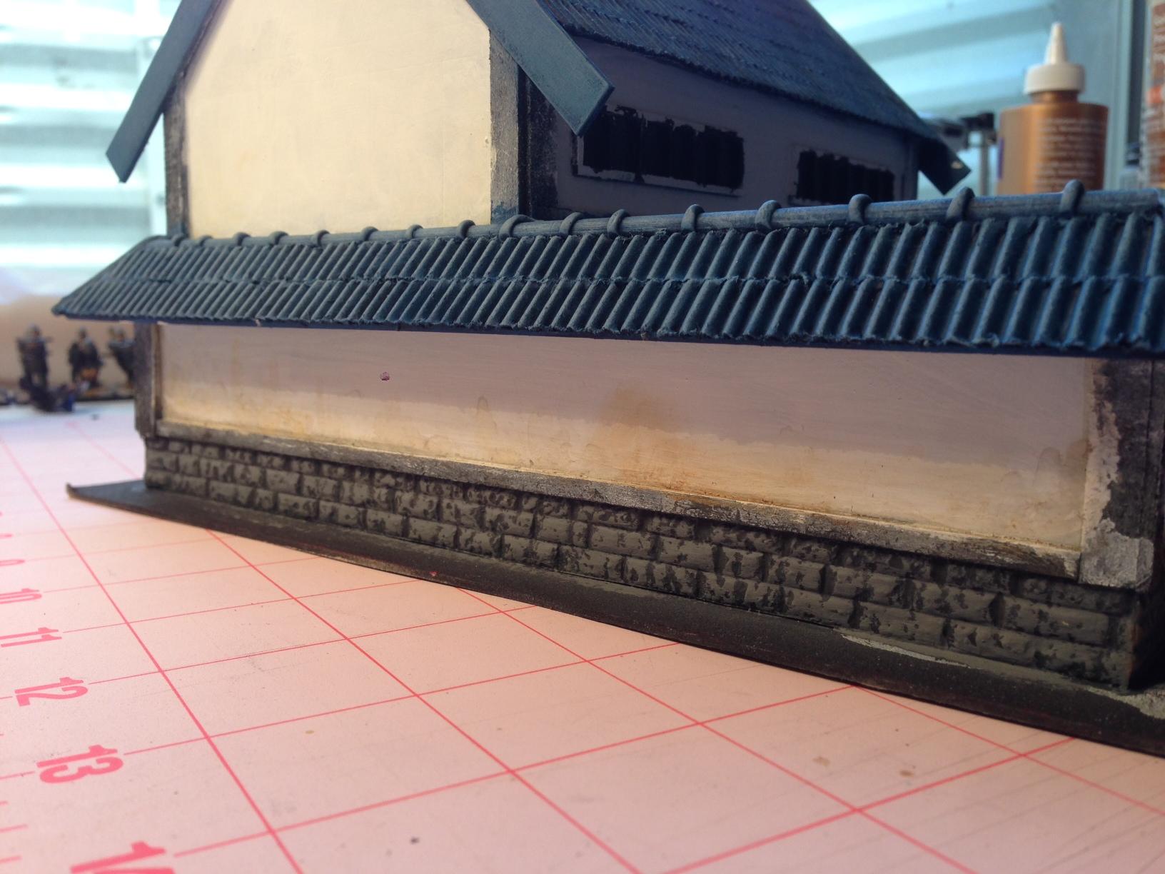 Samurai, Terrain, Wall, Work In Progress