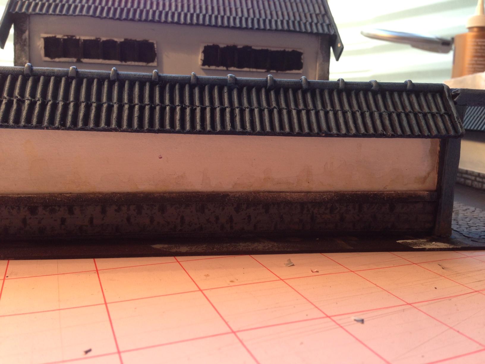 Samurai, Terrain, Wall, Work In Progress