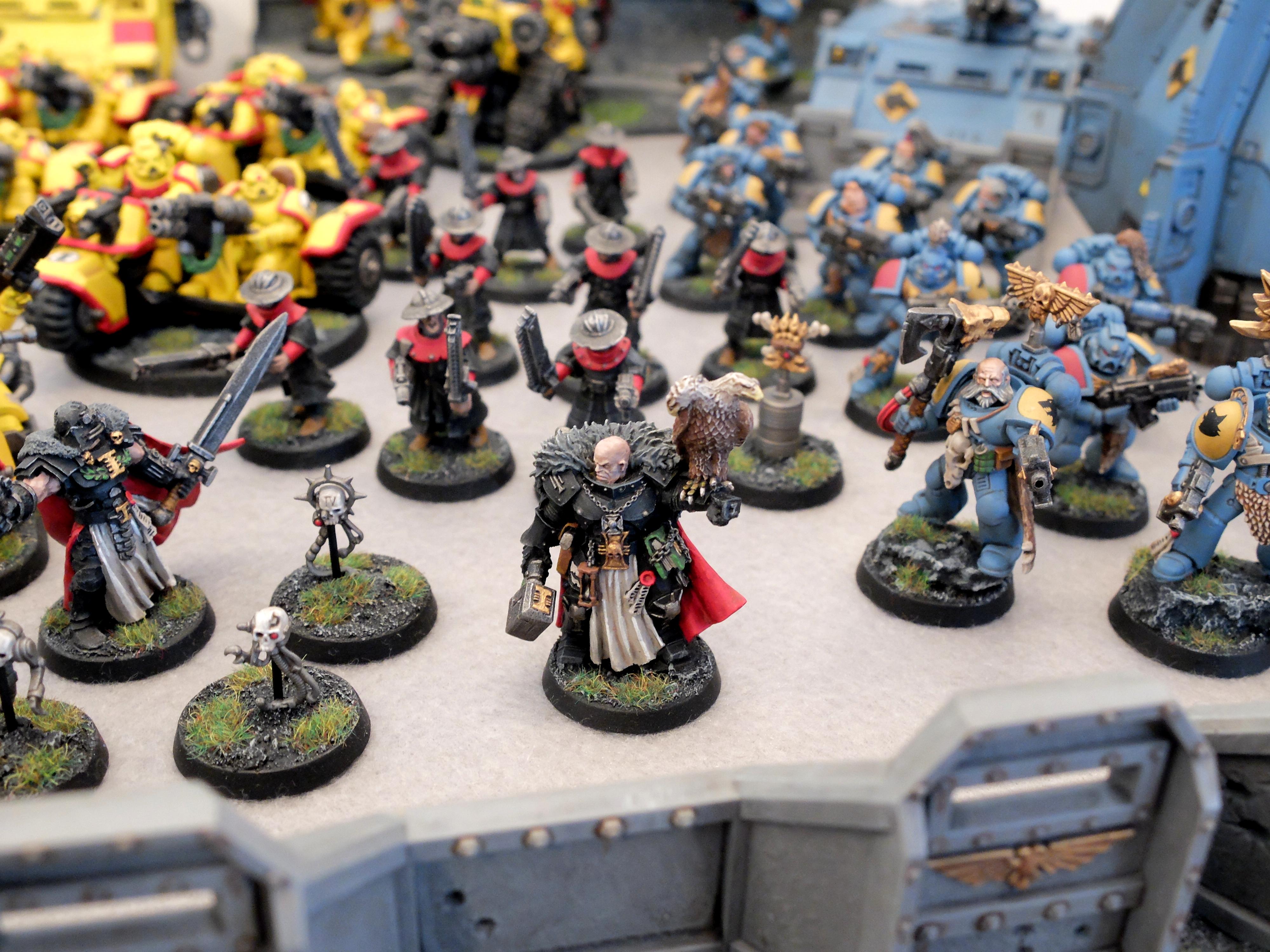 Imperial Fists, Inquisition, Inquisitor O, Space Wolves