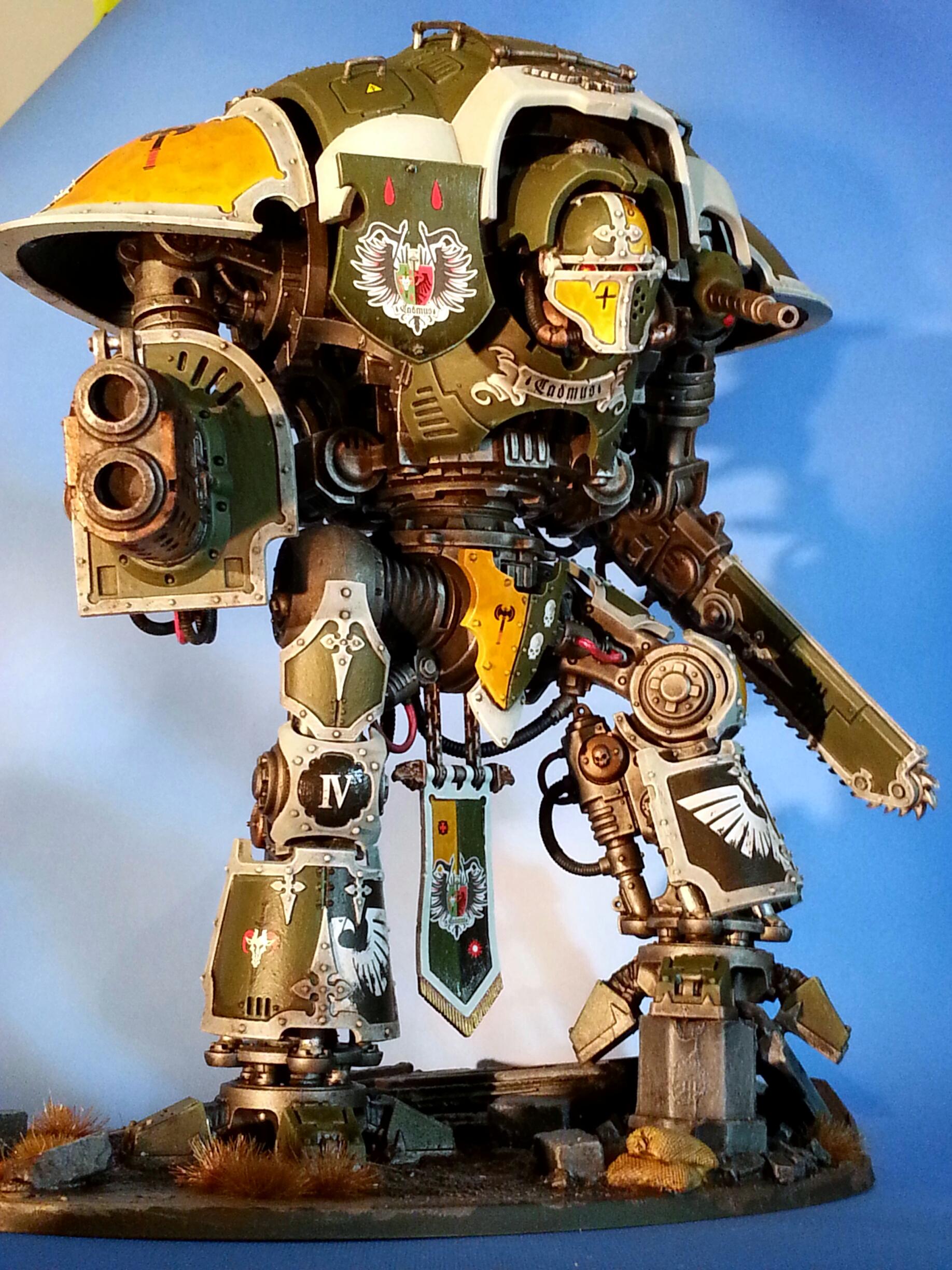 Green, Imperial Knight, Meltagun, Yellow