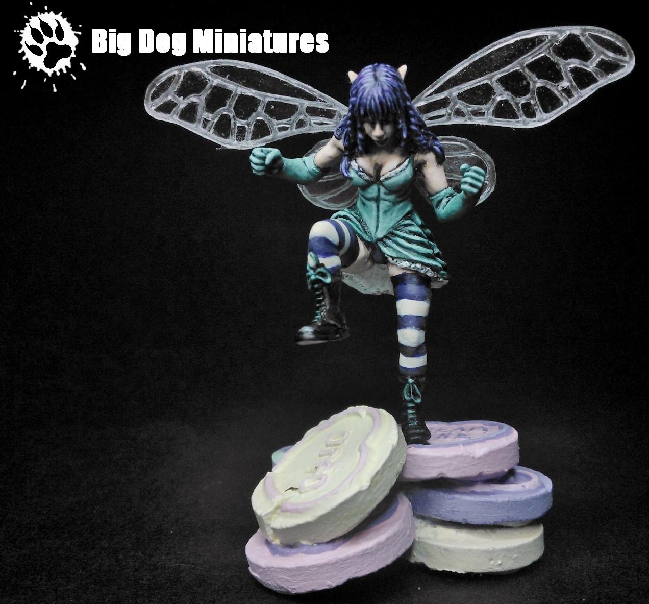 Big Dog Miniatures, Boots, Dress, Fairy, Sweets