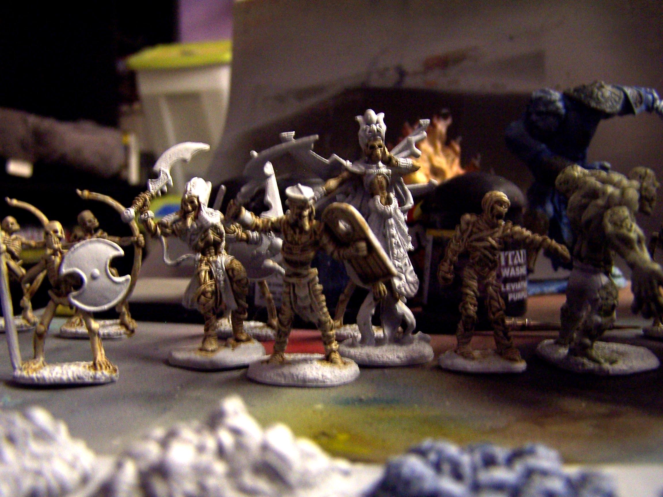 Bones, Mummy, Reaper, Silvermk2, Undead, Work In Progress