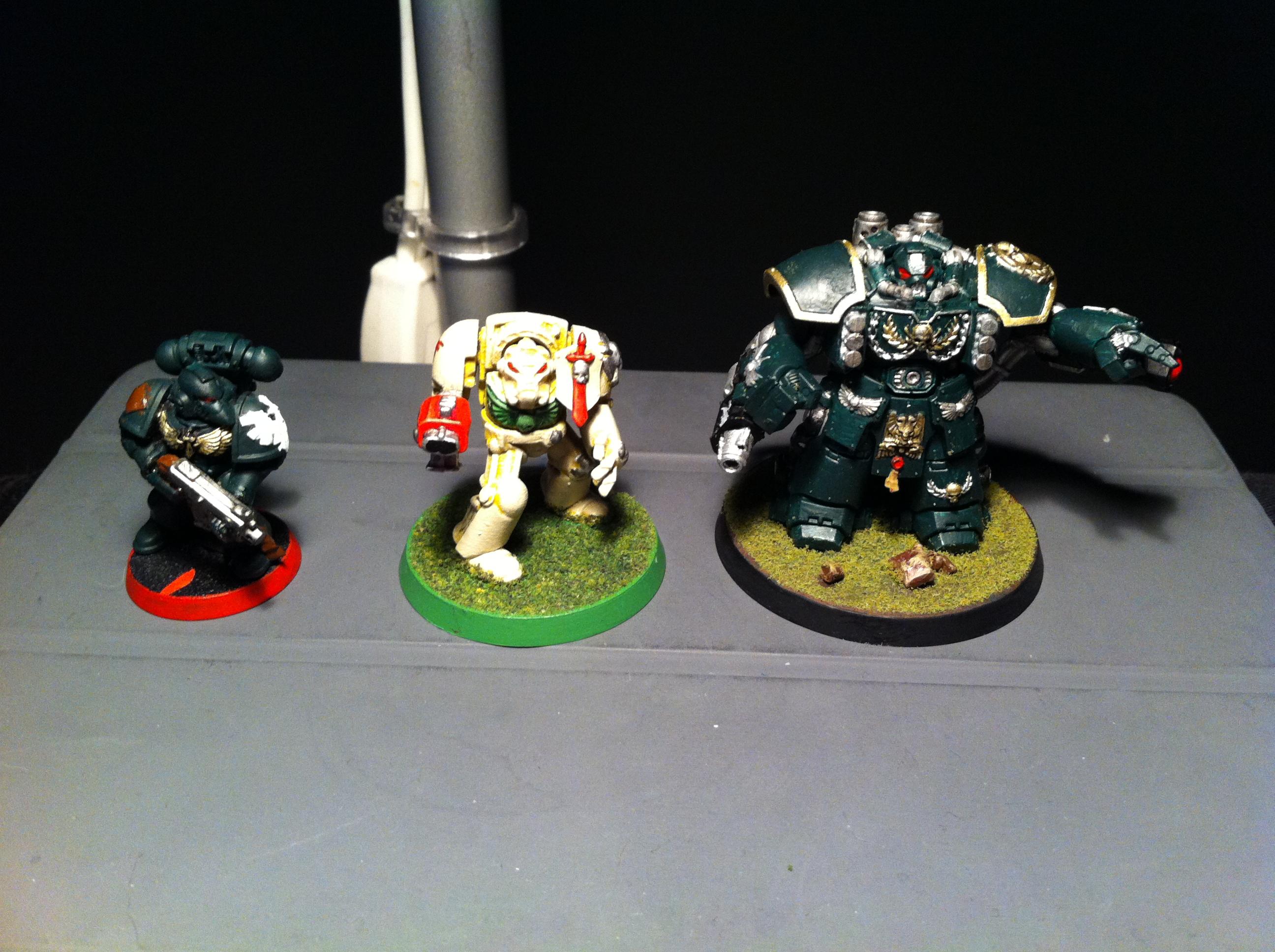 Marine vs Terminator vs Centurion
