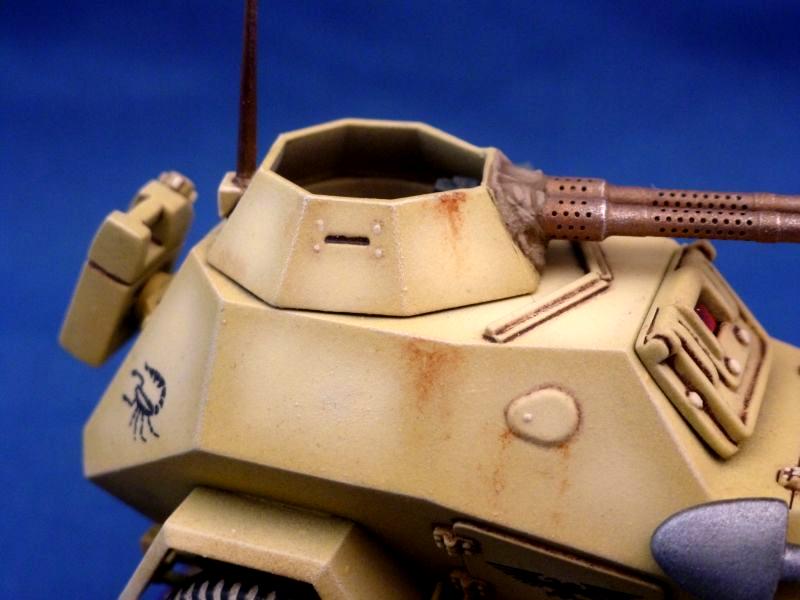 Astra Militarum, Ba-64, Conversion, Desert, Heavy Stubber, Imperial Guard, Scout Car, Stubber, Tallarn Desert Raiders