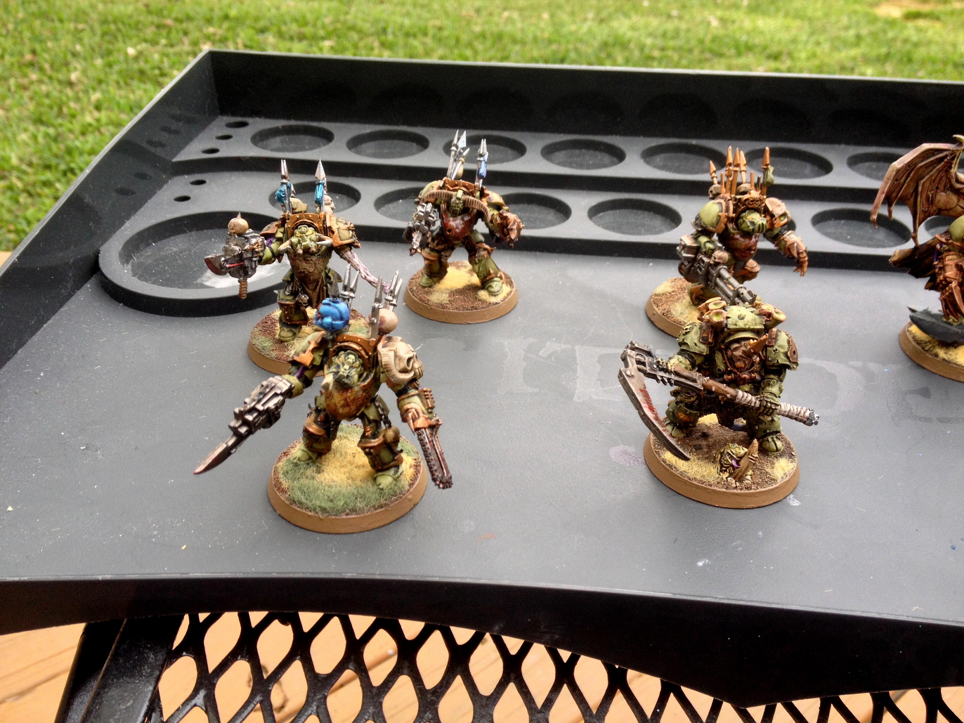 Nurgle, Terminator Armor, Warhammer 40,000