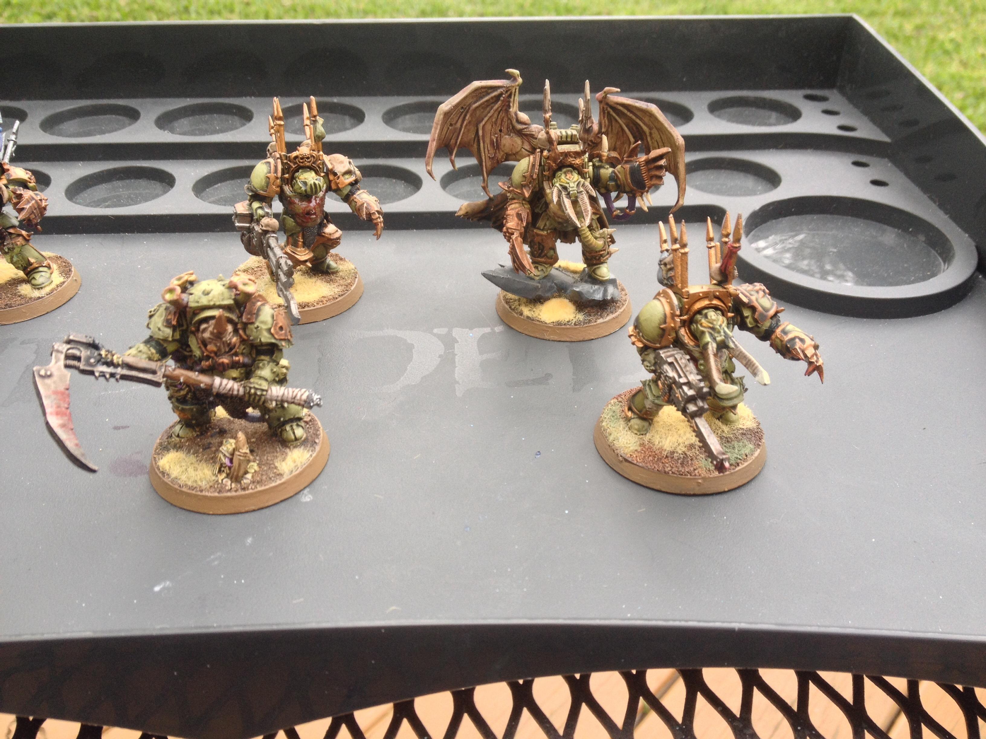 Nurgle, Terminator Armor, Warhammer 40,000