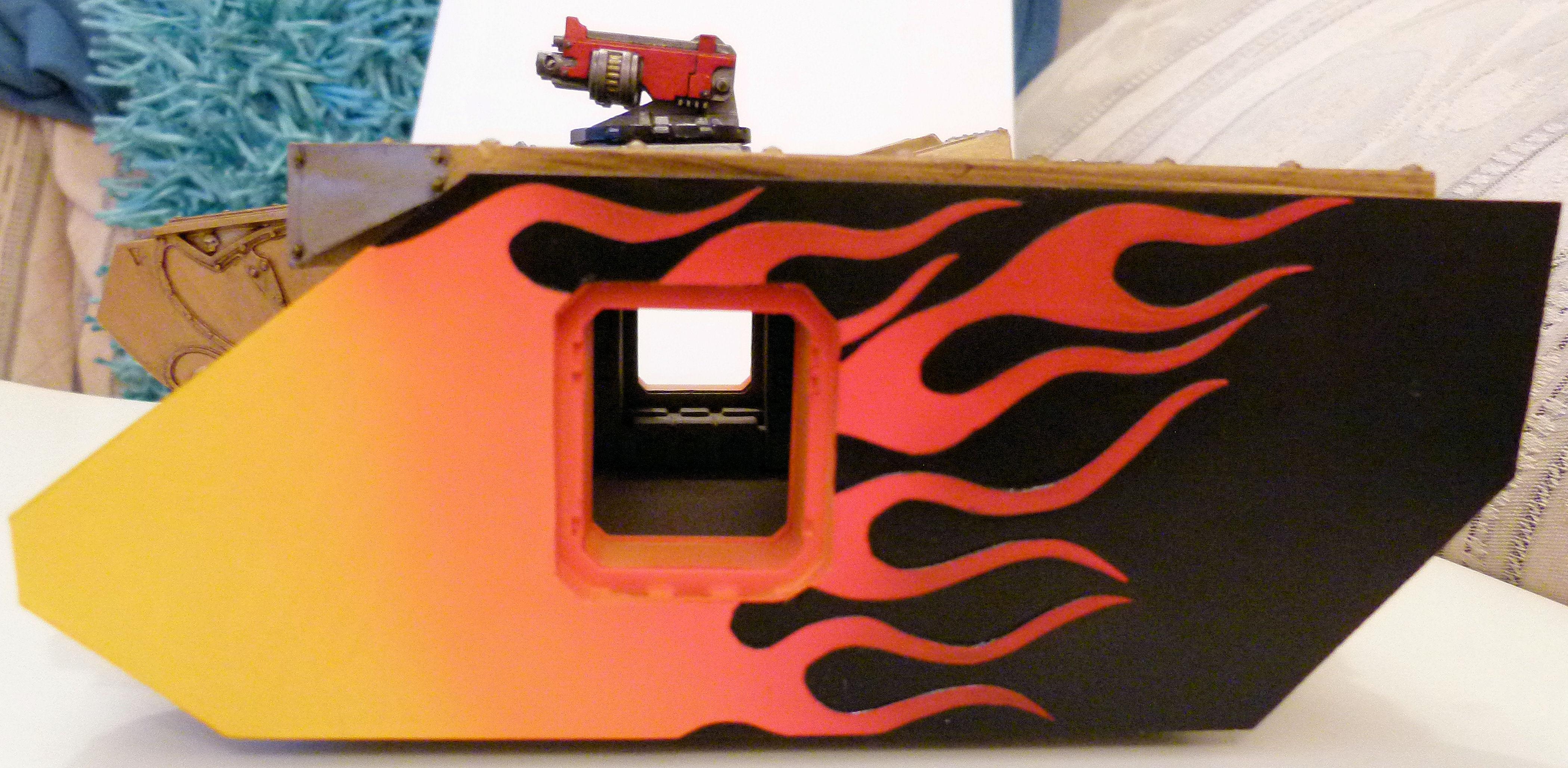 Assault Ram Land Raider WIP Left Side