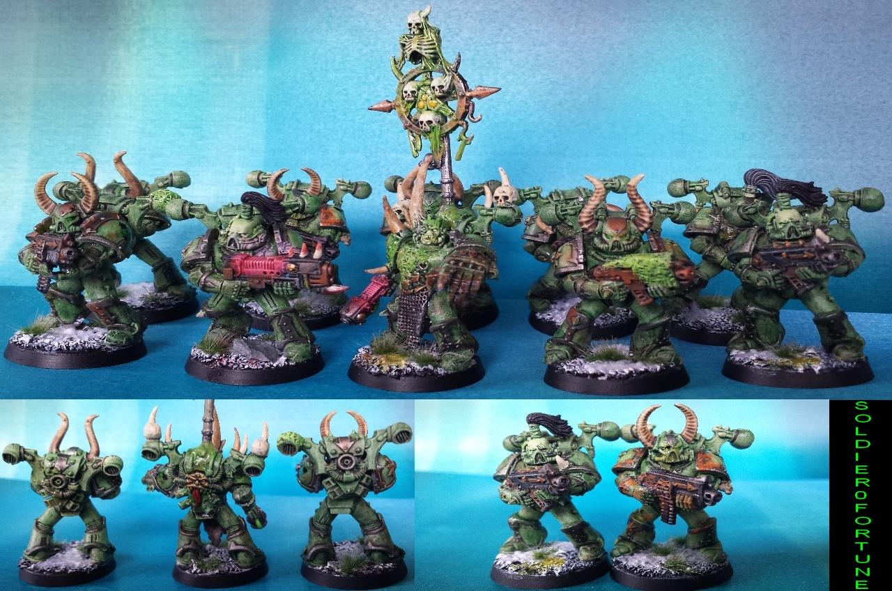 Chaos Space Marines, Death Guard, Decay, Filth, Nurgle, Plague Marines, Rot