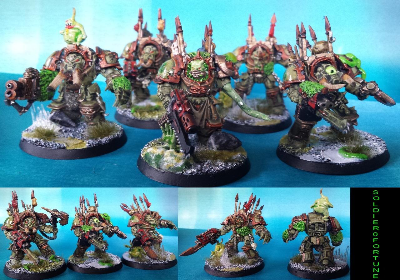 Chaos Space Marines, Death Guard, Decay, Filth, Nurgle, Plague Marines, Rot, Terminator Armor