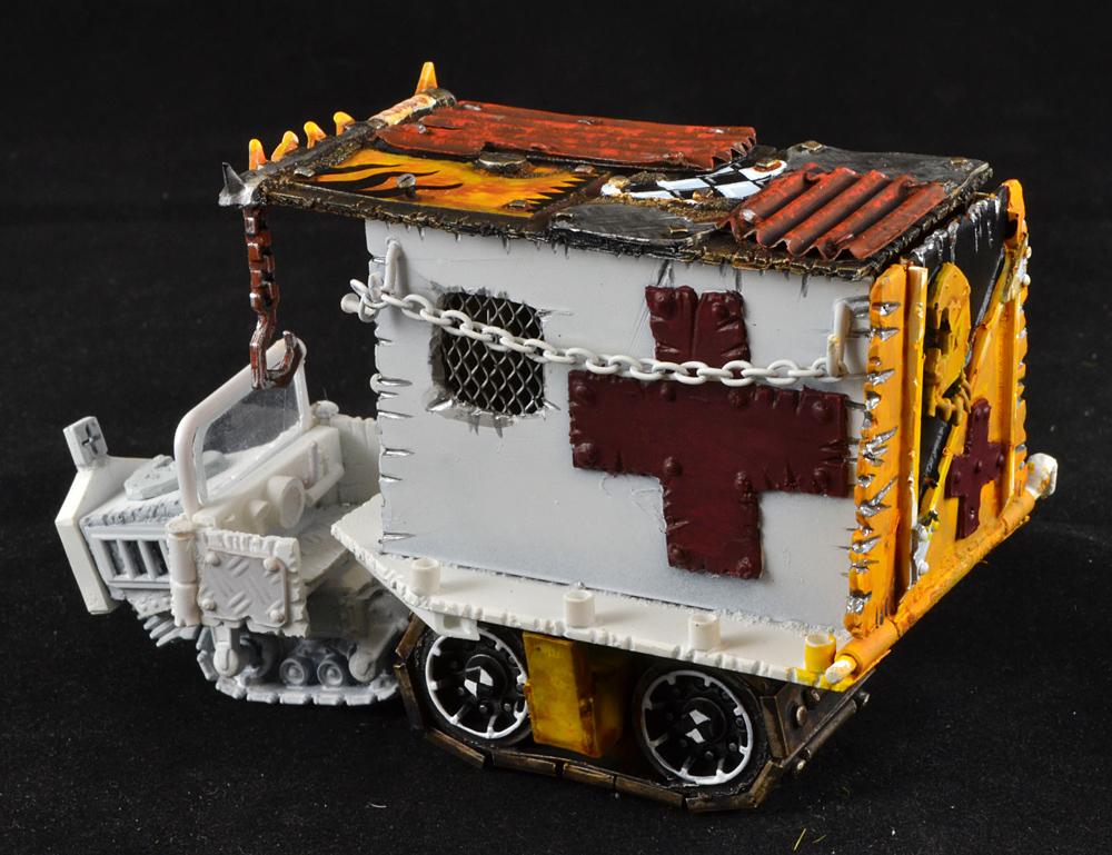 Bad Moons, Bike, Cambulance, Orks, Pain Boy, Warhammer 40,000, Work In Progress