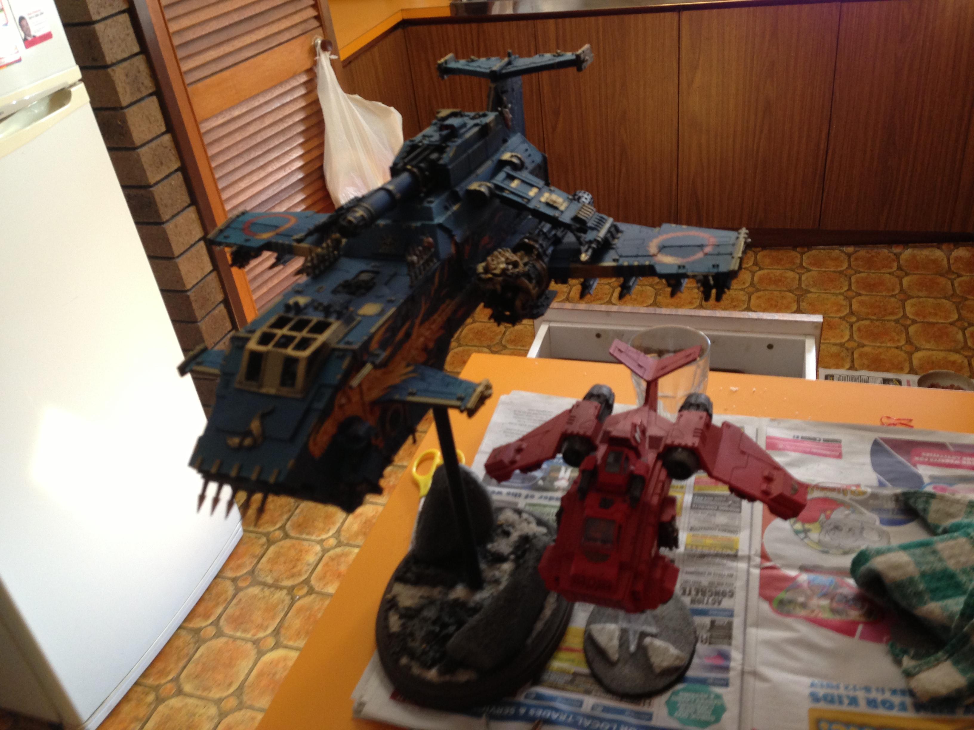 T-Hawk + S-Raven on bases