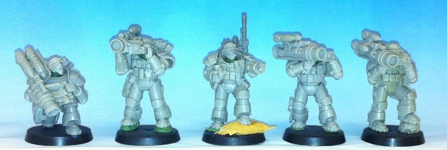 Anvil Industry, Carcharodons, Conversion, Devastator, Heavy Weapon, Space Marines, Space Sharks