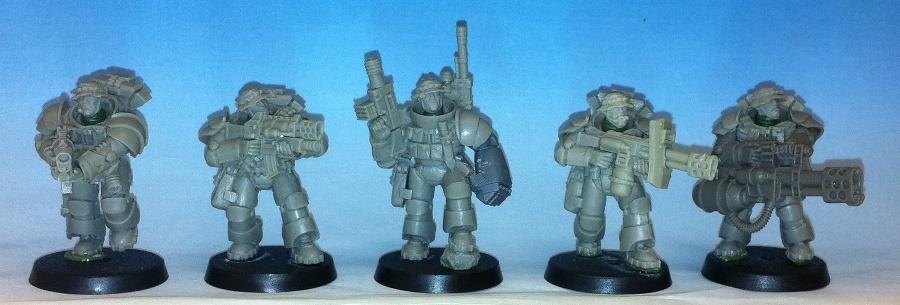 Anvil Industry, Carcharodons, Conversion, Seal, Space Marines, Space Sharks, Sternguard