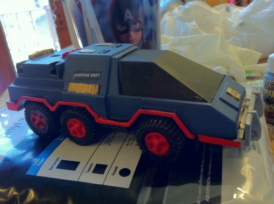Armored Car, Judge Dredd, Pat Wagon, Toy
